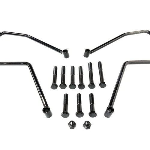 Black Saddlebag Support Set for Harley-Davidson