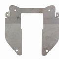 M8 Seat Mount Frame Cover Plate Black for Harley-Davidson