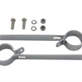 Chrome 1-1/2 inch Exhaust Hanger Clamp Set for Harley-Davidson