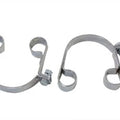 Chrome Muffler Clamp Set for Harley-Davidson
