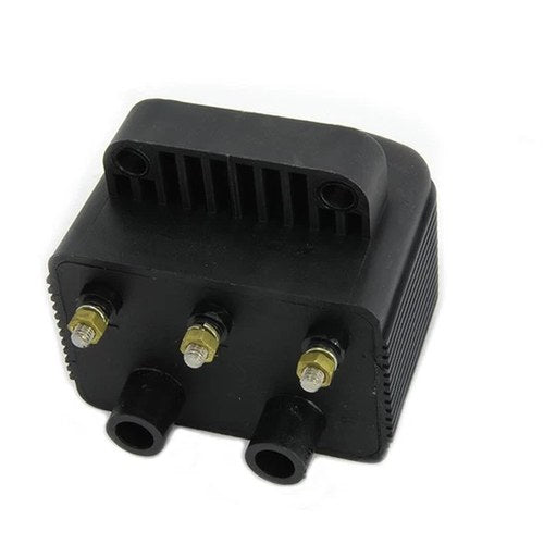 Volt Tech Black 45 KV Single Fire Coil for Harley-Davidson