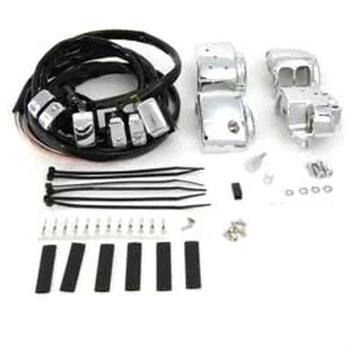 Chrome Switch Housing Kit for Harley-Davidson