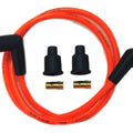 Orange Copper Core 7mm Spark Plug Wire Kit for Harley-Davidson