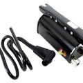 Stock 6 Volt Replica Ignition Coil Black for Harley-Davidson