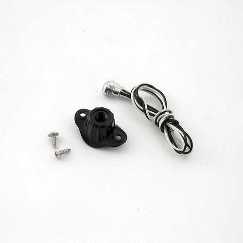 Old School Single Switch Kit Black for Harley-Davidson