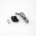Old School Single Switch Kit Black for Harley-Davidson