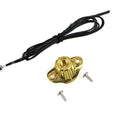 Old School Single Switch Kit Brass Finish for Harley-Davidson