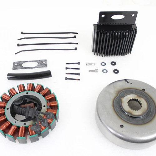 Flt 56 Amp Three Phase Alternator Kit for Harley-Davidson