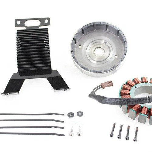 Flt 56 Amp Three Phase Alternator Kit for Harley-Davidson