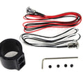 Black Dual Handlebar Button Switch Kit for Harley-Davidson