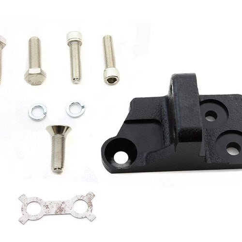 Transmission and Starter Mount Kit Black for Harley-Davidson
