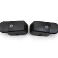 Black Turn Signal Extension Cap for Harley-Davidson