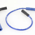 Accel 8mm S/S Spiral Core Ignition Wire Set Blue for Harley-Davidson