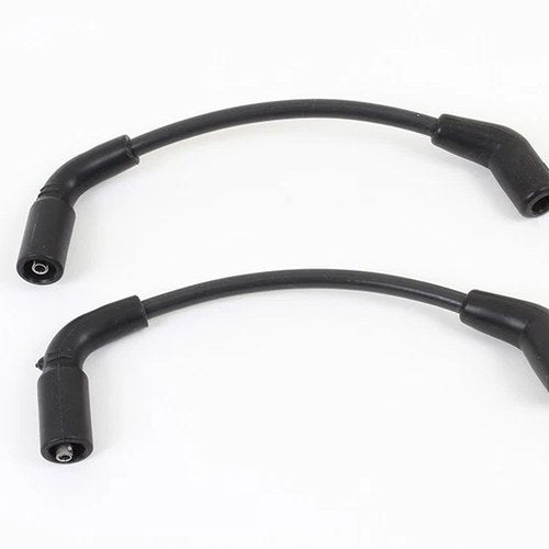 Accel 8mm S/S Spiral Core Ignition Wire Set Black for Harley-Davidson