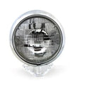 6 Volt 7 inch Round Sealed Beam Headlamp Assembly for Harley-Davidson
