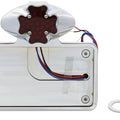 Maltese LED Tail Lamp Kit Chrome for Harley-Davidson
