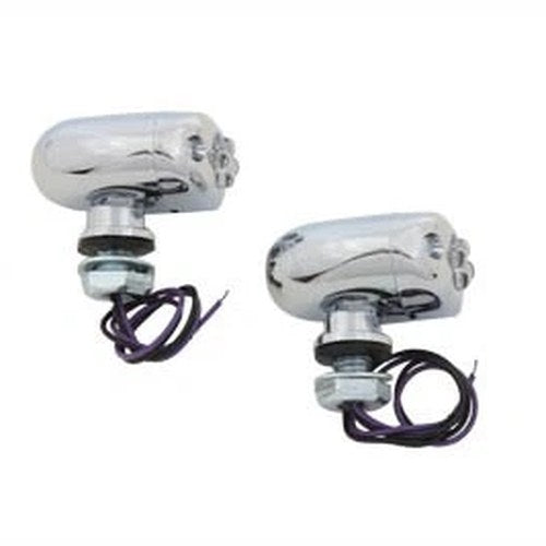 Center Mount LED Purple Marker Lamp Set for Harley-Davidson