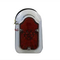 Chrome Tombstone LED Tail Lamp Assembly for Harley-Davidson