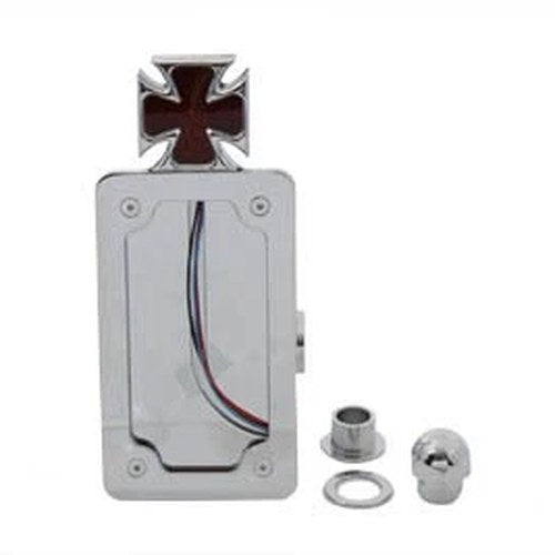 Chrome Billet Vertical Tail Lamp Kit for Harley-Davidson
