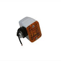 Chrome Mini Tour Marker Lamp Amber Lens for Harley-Davidson