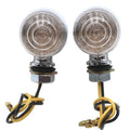 Mini LED Bullet Clear Lens Marker Lamp Set for Harley-Davidson