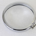 4-1/2 inch Chrome Spotlamp Trim Rim for Harley-Davidson