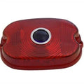 Tail Lamp Blue Dot Red Plastic Lens for Harley-Davidson