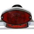 Chrome Cateye Tail Lamp Assembly for Harley-Davidson
