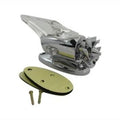 Chrome Fan Marker Lamp Red for Harley-Davidson