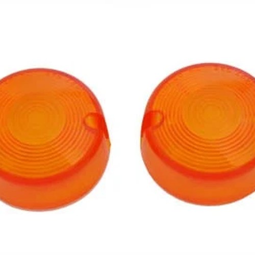 Amber Turn Signal Lens Set for Harley-Davidson