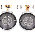 Chrome LED Turn Signal Combo Assembly Set for Harley-Davidson