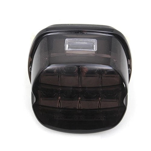 Tail Lamp Assembly LED Laydown Style Smoke Black for Harley-Davidson