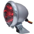 Round LED Tail Lamp with Smoked Lens for Harley-Davidson