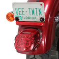 Lay Down Tail Lamp Assembly Red LED for Harley-Davidson