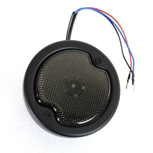 Round LED Tail Lamp Black for Harley-Davidson