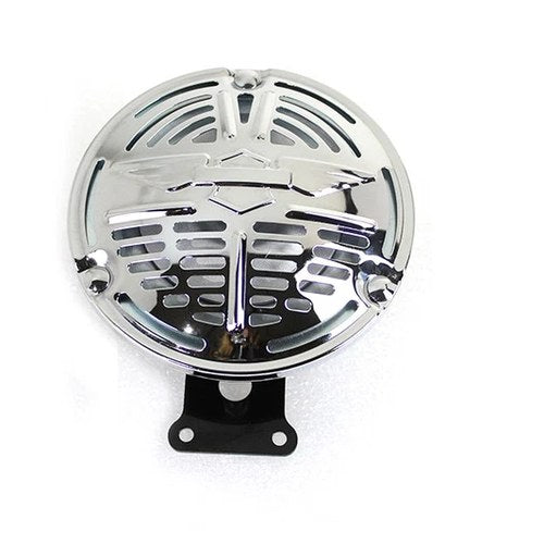 Replica Delco Remy Chrome 6 Volt Horn for Harley-Davidson