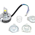 White LED H4 Replacement Bulb Kit for Harley-Davidson