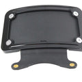 Curved License Plate Frame Black for Harley-Davidson