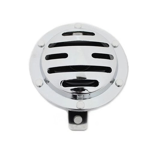 Slotted Style 12 Volt Horn Chrome for Harley-Davidson