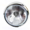 7 inch 6 Volt LED Headlamp Black for Harley-Davidson