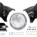 Black Headlamp Cowl Kit for Harley-Davidson