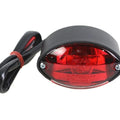 Micro Oval Tail Lamp Black for Harley-Davidson