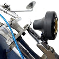 4 inch Retro Headlamp Black for Harley-Davidson