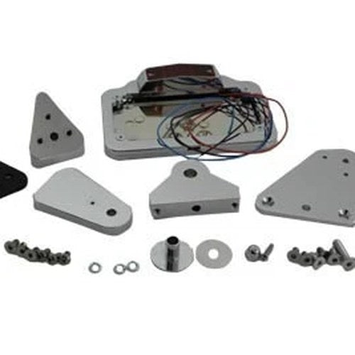 Side Mount Tail Lamp Plate Set for Harley-Davidson