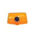 Amber Front Fender Tip Lens with Blue Dot for Harley-Davidson