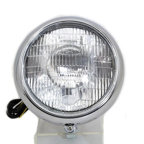 7 inch Headlamp Assembly Chrome for Harley-Davidson