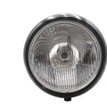 7 inch Headlamp Assembly H-4 Type Black for Harley-Davidson