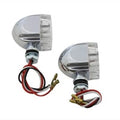 Mini Marker Lamp Set Maltese Style Clear Lens for Harley-Davidson