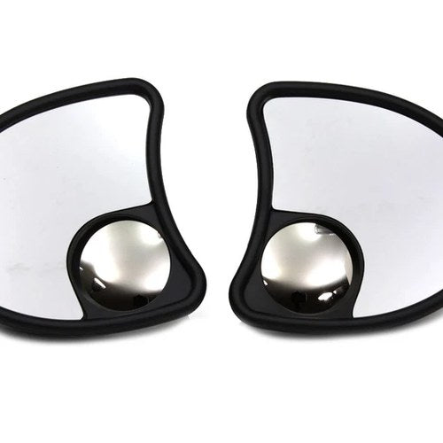 Split Vision Fairing Mount Mirror Set for Harley-Davidson