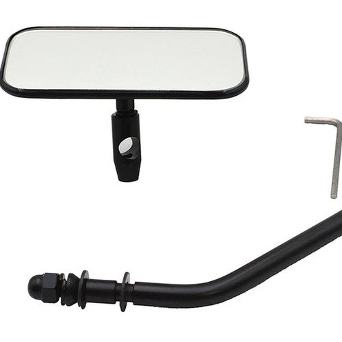 Black Rectangle Mirror for Harley-Davidson